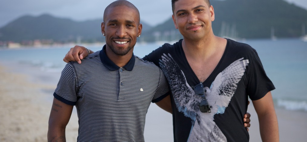 Jermain Defoe and Leon ITV Sports Life Story's