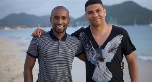 Jermain Defoe and Leon ITV Sports Life Story's