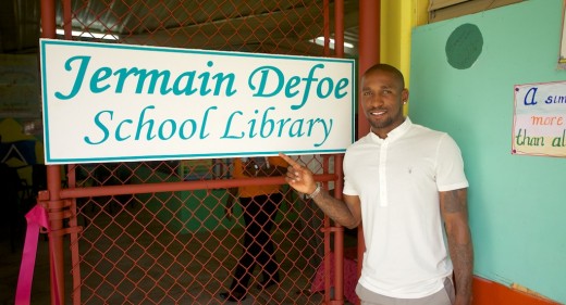 Jermain Defoe School Library